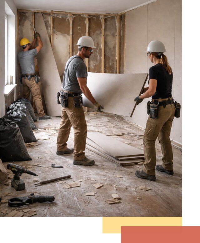 Демонтаж стеновых панелей в Юрге быстро и аккуратно