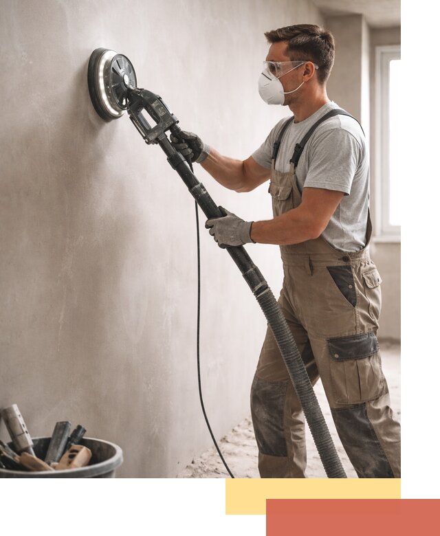 Профессиональная шлифовка стен в Юрге быстро и качественно