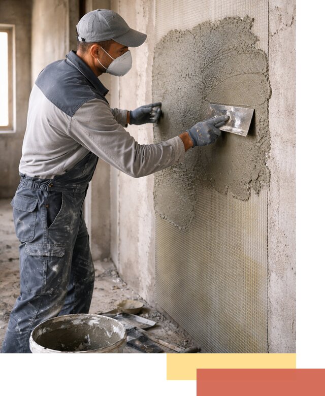 Штукатурка стен по сетке в Юрге под ключ качественно и быстро