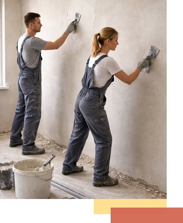 Штукатурка стен под обои в Юрге профессионально и быстро