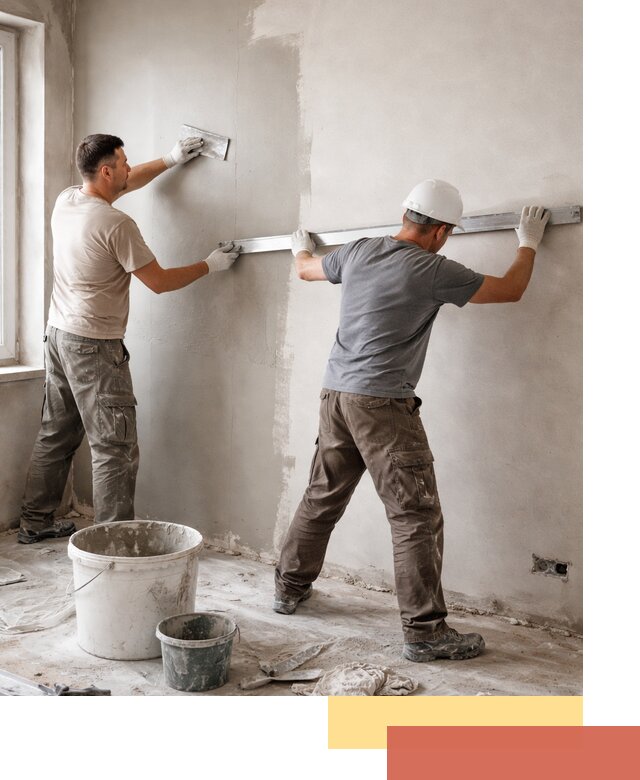 Штукатурка стен под покраску в Юрге качественно и быстро