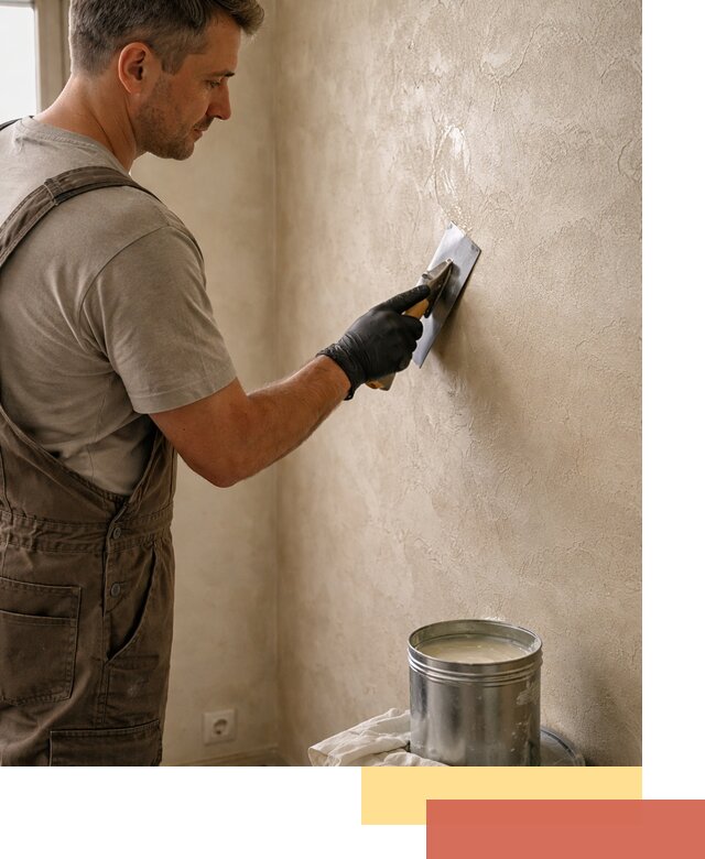 Нанесение воска на штукатурку в Юрге для защиты и блеска