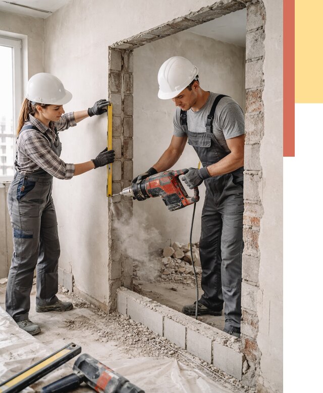 Создание проемов в стенах в Юрге от 6952 руб. — алмазная резка и расширение | ОТДЕЛОЧНИК-Юрг