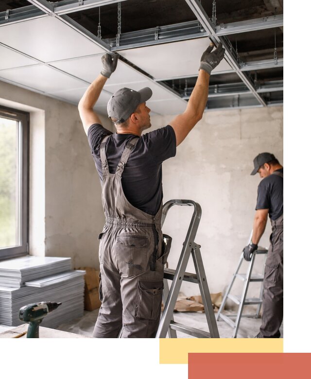 Монтаж кассетного потолка в Юрге качественно и быстро