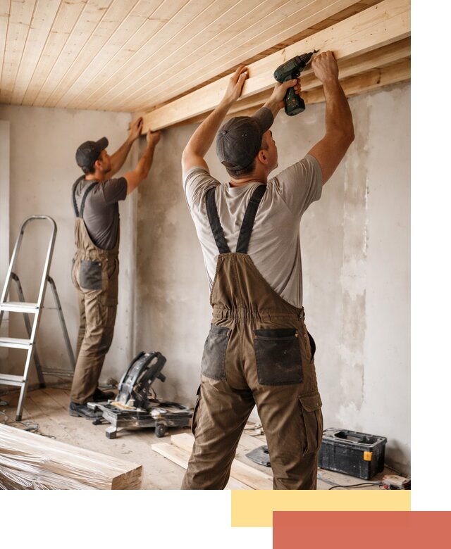 Монтаж потолка из вагонки в Юрге профессионально и аккуратно