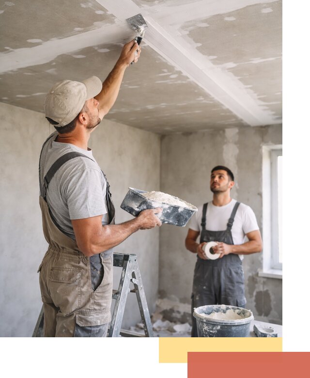 Обработка швов потолка ГКЛ в Юрге: качественная заделка и шпатлевка