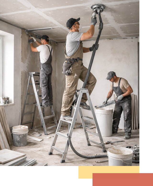 Ремонт потолка из гипсокартона в Юрге: быстрый и качественный монтаж